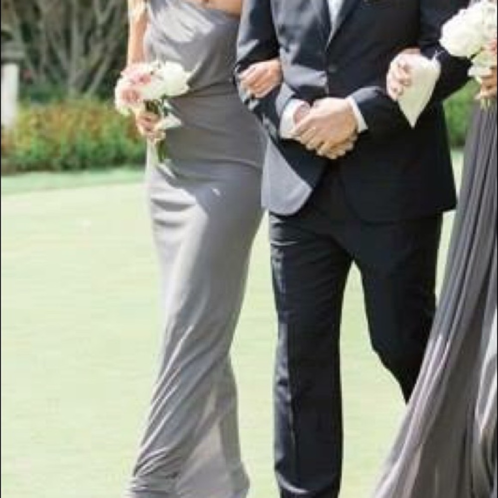 COPY - Grey BCBG dress.